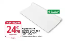 Promocash PROMOCASH Nappe célisoft 1,20 x 25 m offre