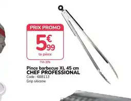 Promocash CHEF PROFESSIONAL Pince barbecue XL offre