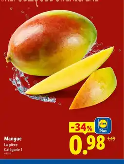 Lidl Mangue offre