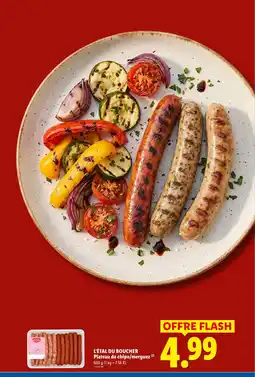 Lidl L'ÉTAL DU BOUCHER Plateau de chipo/merguez offre