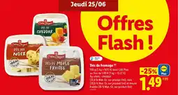 Lidl Dés de fromage offre