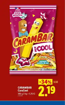 Lidl CARAMBAR CaraCool offre