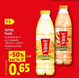 Lidl VITTEL Fruité offre