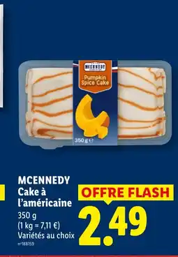 Lidl MCENNEDY Cake à l'américaine offre