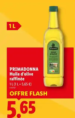 Lidl PRIMADONNA Huile d'olive raffinée offre