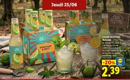 Lidl FOOD FESTIVAL Boisson offre
