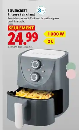 Lidl SILVERCREST Friteuse à air chaud offre