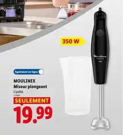 Lidl MOULINEX Mixeur plongeant offre