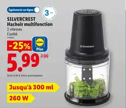 Lidl SILVERCREST Hachoir multifonction offre