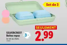 Lidl SILVERCREST Boîtes repas offre