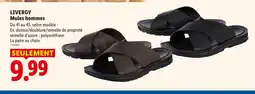Lidl LIVERGY Mules hommes offre