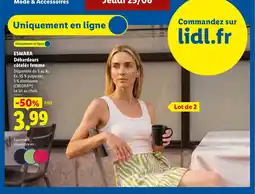 Lidl ESMARA Débardeurs côtelés femme offre