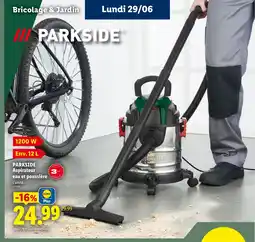Lidl PARKSIDE Aspirateur eau et poussière offre