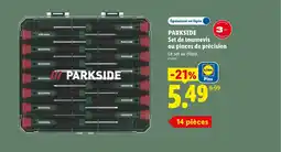 Lidl PARKSIDE Set de tournevis ou pinces de précision offre