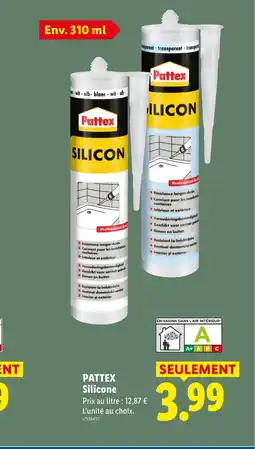 Lidl PATTEX Silicone offre