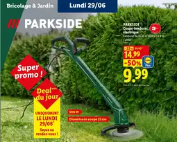 Lidl PARKSIDE Coupe-bordures électrique offre
