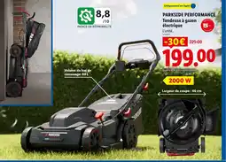 Lidl PARKSIDE PERFORMANCE Tondeuse à gazon électrique offre