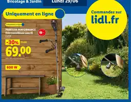 Lidl PARKSIDE PERFORMANCE Débroussailleuse sans fil offre