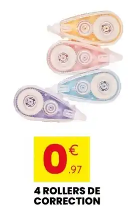 Stokomani 4 rollers de correction offre