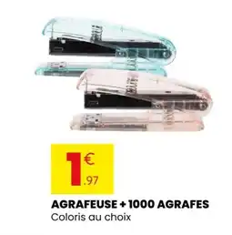 Stokomani Agrafeuse + 1000 agrafes offre