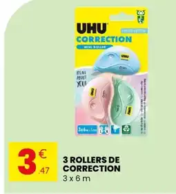 Stokomani 3 rollers de correction offre