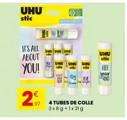 Stokomani 4 tubes de colle offre