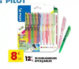 Stokomani 10 surligneurs effacable offre