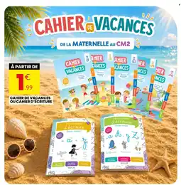 Stokomani Cahier de vacances ou cahier d'écriture offre
