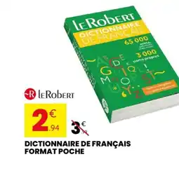 Stokomani Dictionnaire de français format poche offre