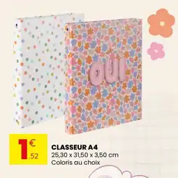 Stokomani Classeur a4 offre