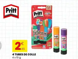 Stokomani PRITT 4 tubes de colle offre