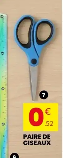 Stokomani Paire de ciseaux offre
