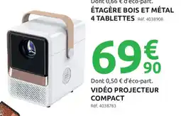 Mr Bricolage Vidéo projecteur compact offre