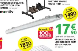 Mr Bricolage OSRAM Réglette garage led intégrée slim offre