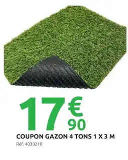 Mr Bricolage Coupon gazon 4 tons 1 x 3 m offre