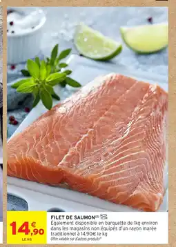 Intermarché Filet de saumon offre