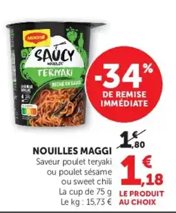 Hyper U NOUILLES MAGGI offre