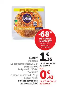 Hyper U BLINI offre
