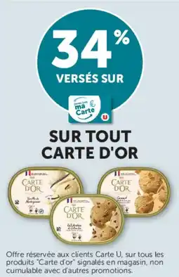 Hyper U SUR TOUT CARTE D'OR offre