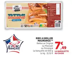 Hyper U RIBS A GRILLER MADRANGE offre