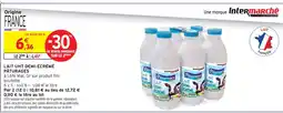 Intermarché Pâturages lait uht demi-écrémé offre