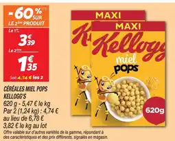 Netto Kellogg's céréales miel pops offre