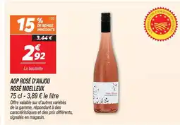 Netto Rosé d'anjou aop rosé moelleux offre