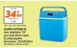 Netto Glacière électrique 22 l offre