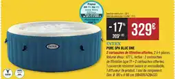 Bricorama INTEX Pure spa blue one offre