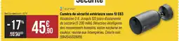 Bricorama Caméra de sécurité extérieure sans fil EB3 offre
