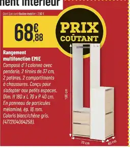 Bricorama Rangement multifonction emie offre