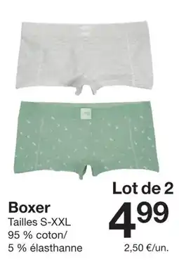 Zeeman Boxer offre