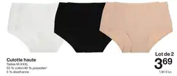 Zeeman Culotte haute offre