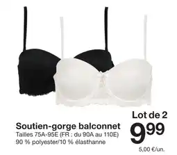 Zeeman Soutien-gorge balconnet offre